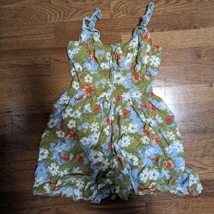 Floral small romper